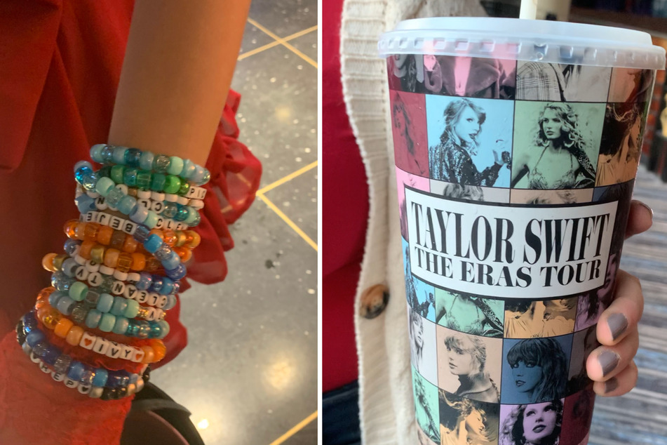 Taylor Swift fans came out in droves to see The Eras Tour concert film.