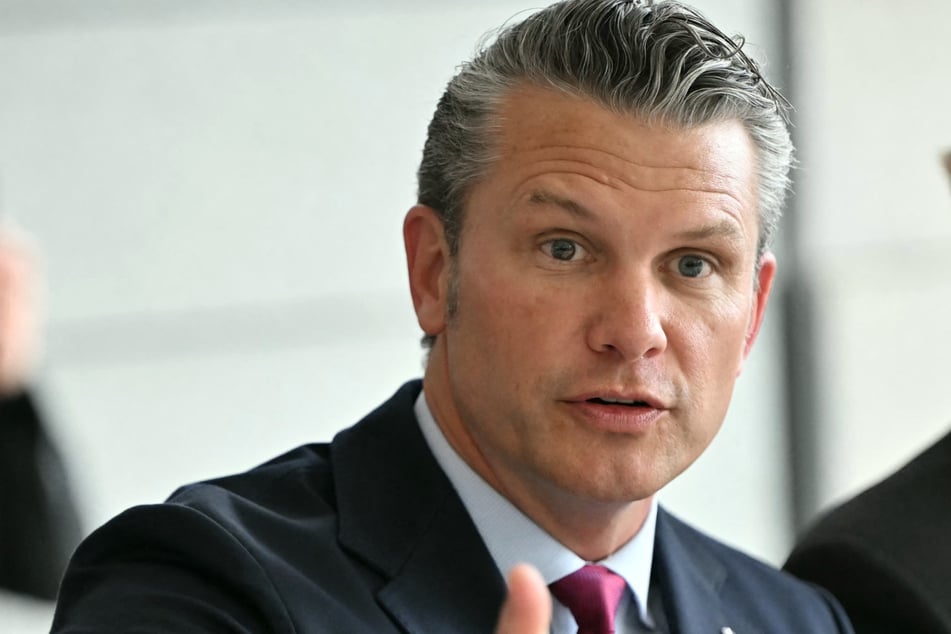 Pete Hegseth condemned mass migration as he addressed European defense leaders to mark the anniversary of D-Day.