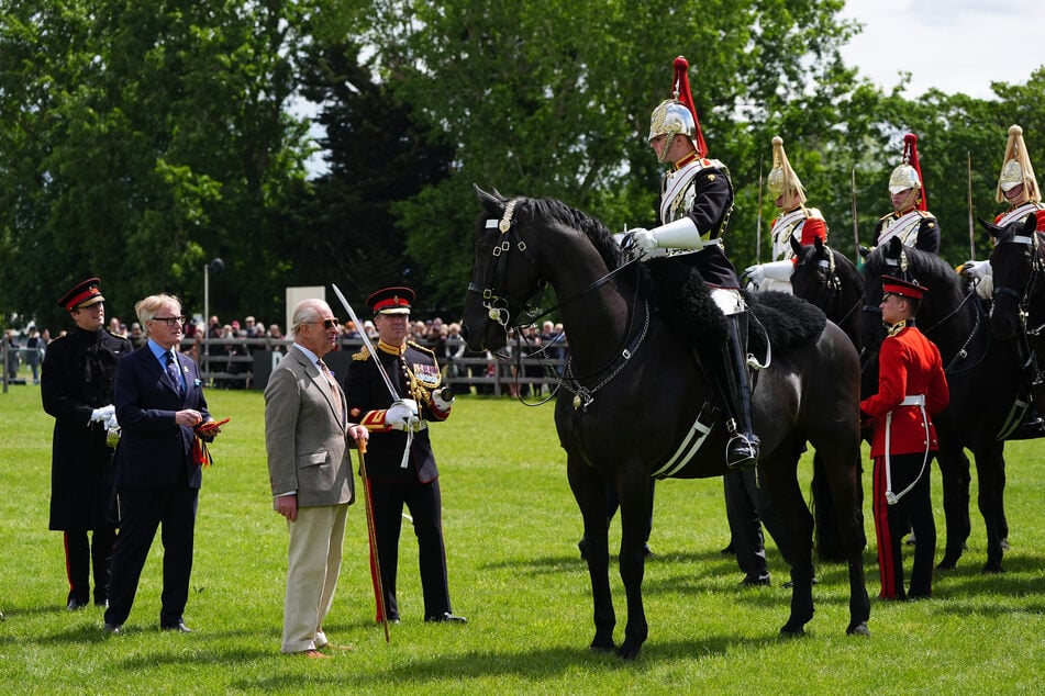 A fatal accident occurred while King Charles was visiting the Royal Windsor Horse Show.