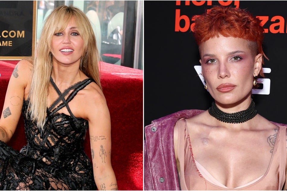 Halsey reveals how Miley Cyrus attempted to rush out of her house party when cops arrived!