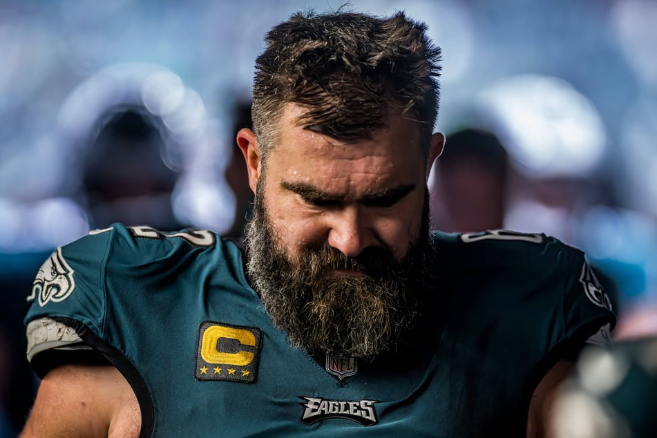 Jason Kelce played center for the Philadelphia Eagles for 13 seasons.