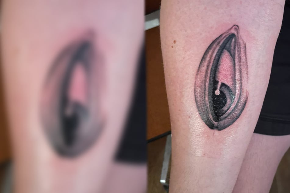 One Twitter user's partner got quite an interesting tattoo.