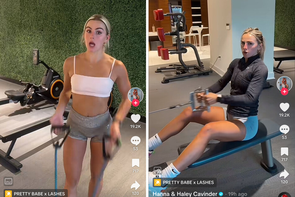 Cavinder twins gossip about potential suitors in hilarious gym TikTok