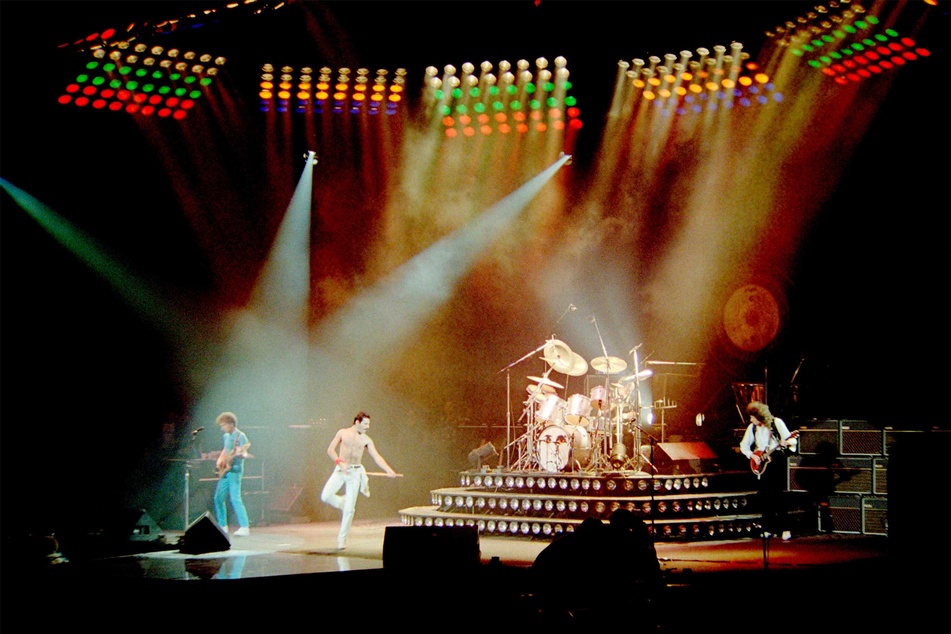 A shot from the movie QUEEN ROCK MONTREAL in IMAX.
