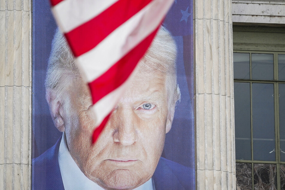 Trump has been slammed for staging a "self-aggrandizing" parade with dictatorial overtones.