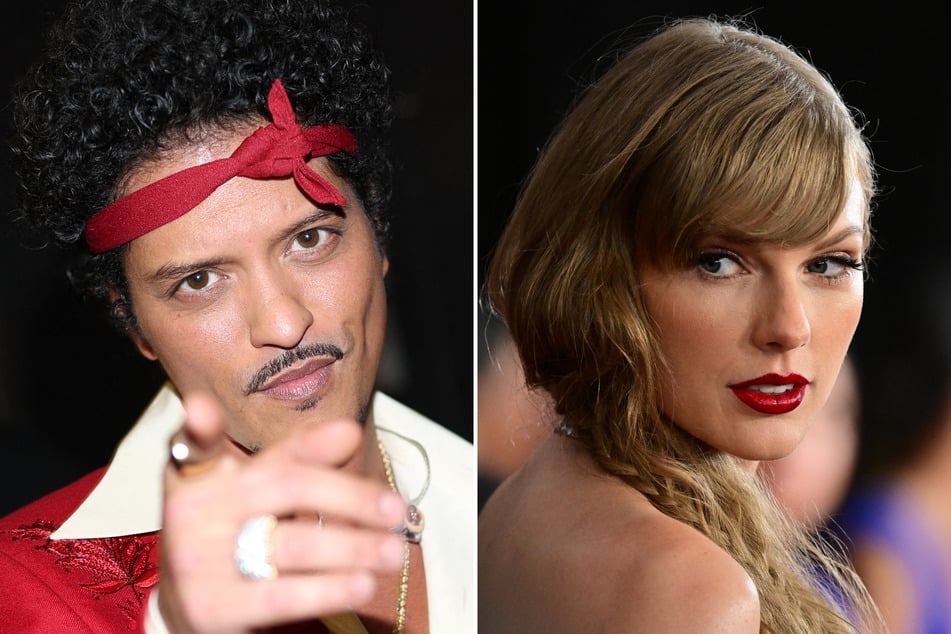 Bruno Mars responds to Taylor Swift feud rumors over post calling her "talentless"