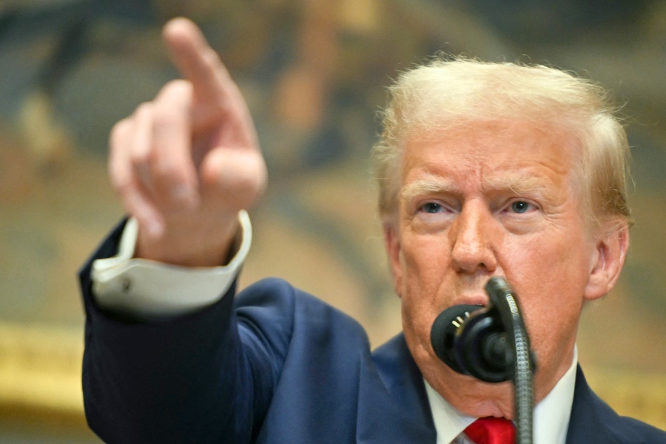 "Distorted" Trump portrait to be removed after president's meltdown