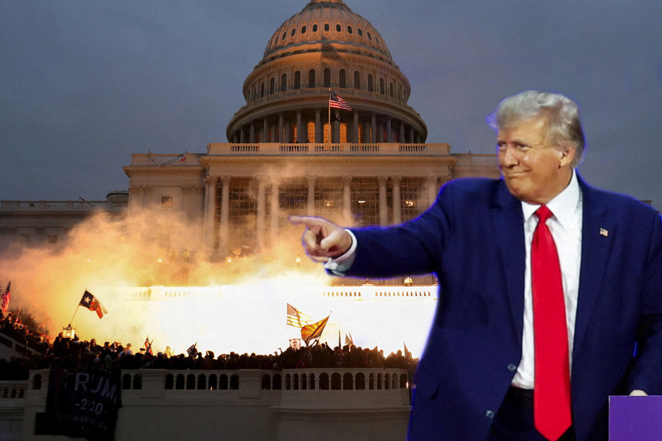 Former President Donald Trump on Tuesday demanded the release of the imprisoned violent January 6 attackers.