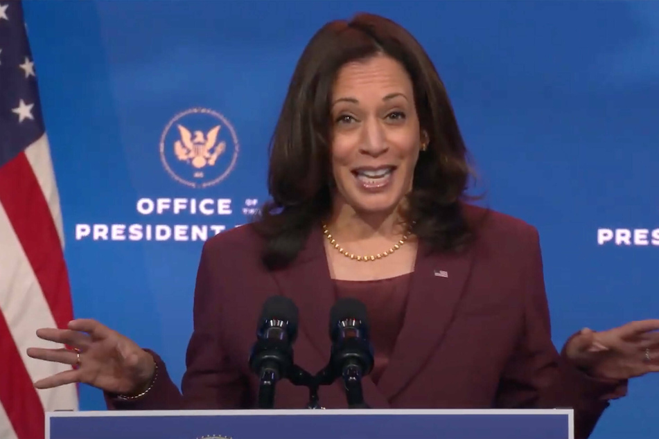 Kamala Harris's team said that they were "blindsided" by a last-minute change of the cover photo.