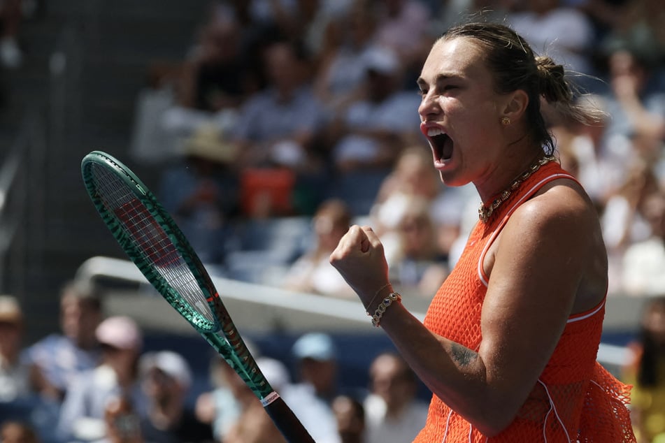 Aryna Sabalenka breezed through the first round of the US Open as the world number one looks to achieve a rare three-peat of title wins in Queens.