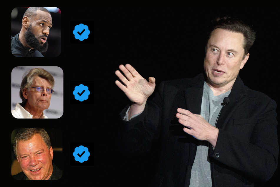Elon Musk pays to keep a few select celebs verified on Twitter