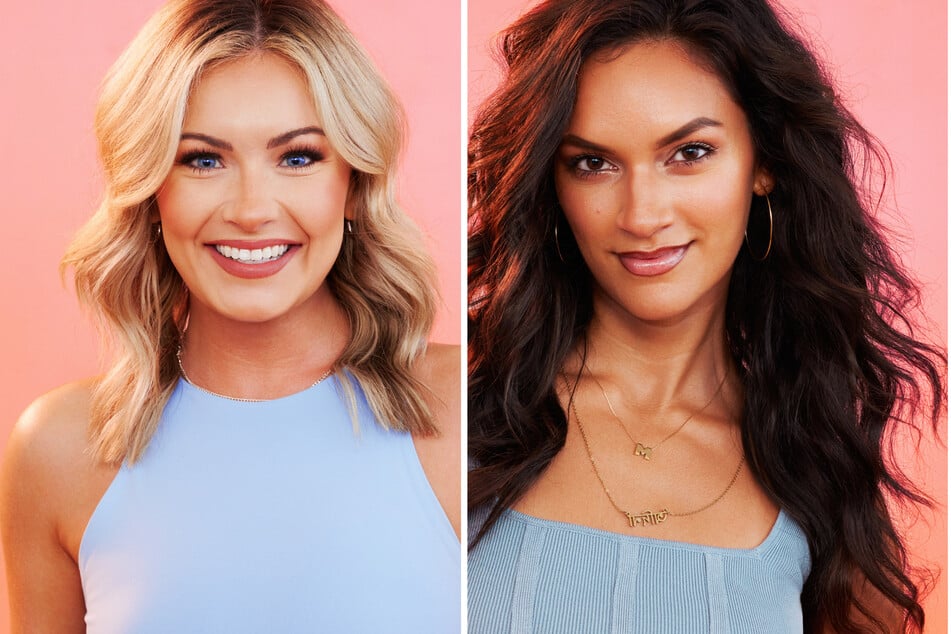 Autumn (l.) and Madina were eliminated in the second rose ceremony of episode 5.