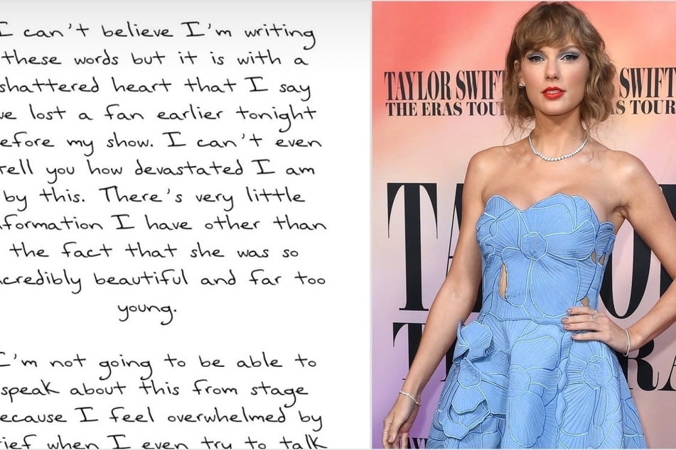 Taylor Swift mourned the loss of her fan Ana Clara Benevides Machado who tragically passed away at her Brazil concert.