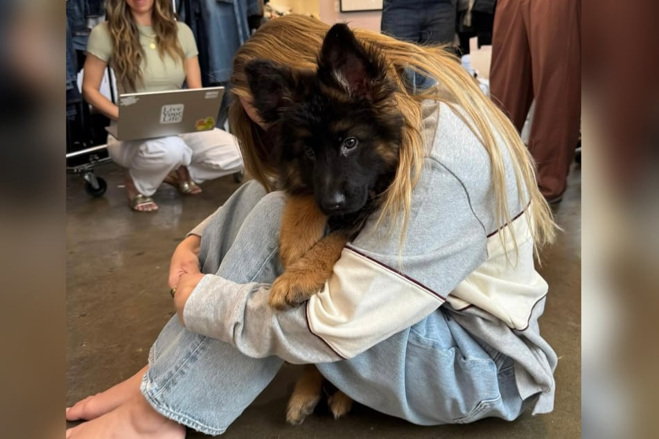 Sydney Sweeney and her dog are already inseparable.