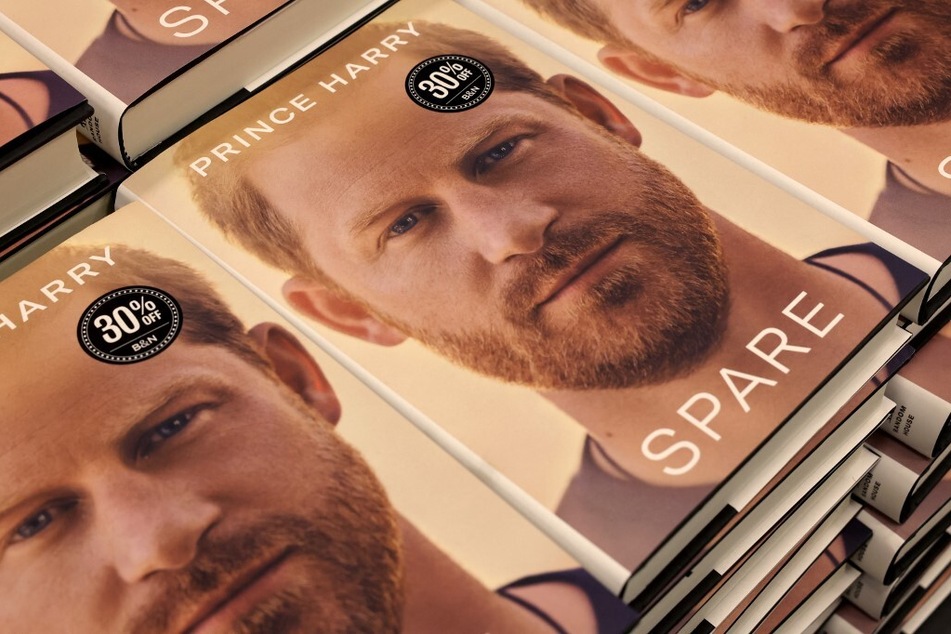 Prince Harry's memoir Spare is offered for sale at a Barnes & Noble bookstore in Chicago, Illinois.