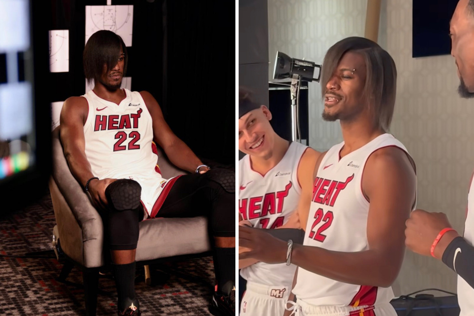 Jimmy Butler claps back at haters over new "emo Jimbo" look: "It was a hit!"