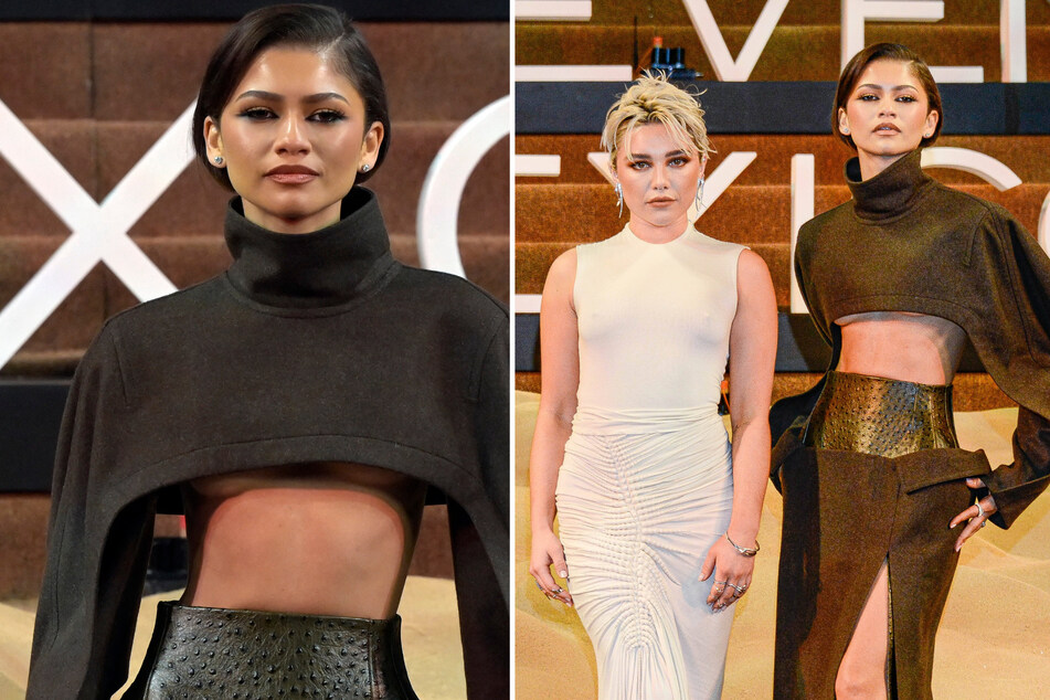 Zendaya puts on jaw-dropping display at Dune: Part Two fan event