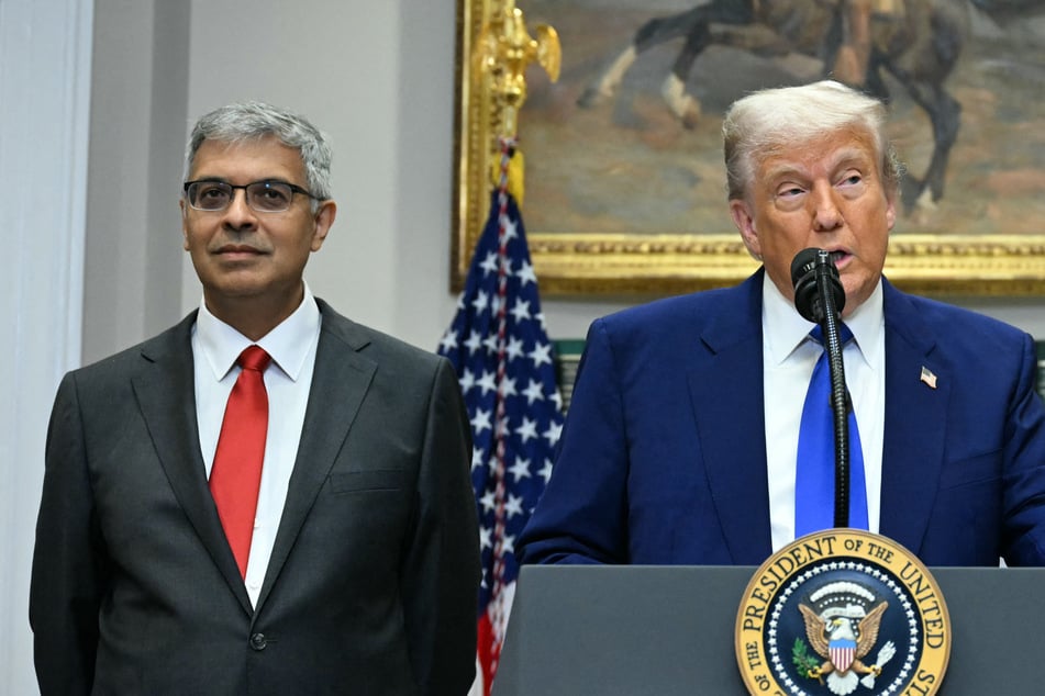 Jay Bhattacharya (l.), director of the National Institutes of Health (NIH), admitted President Trump's administration had gone too far in slashing biomedical research grants worth billions of dollars.