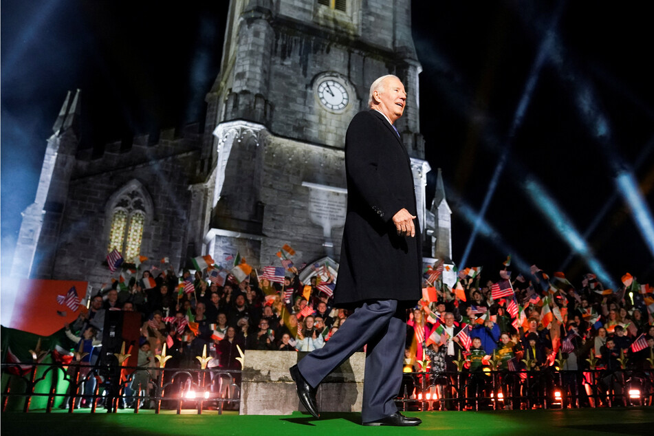 Biden's Ireland visit ends in tearful reunion with priest who gave last rites to his son