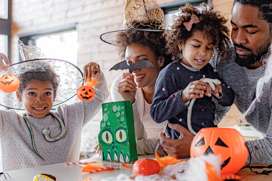Halloween decorating is fun for the whole family and a great classroom activity, too!