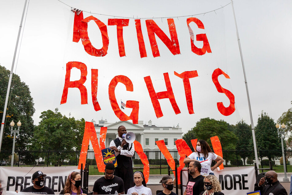 Republicans block Freedom to Vote Act in another blow to voting rights