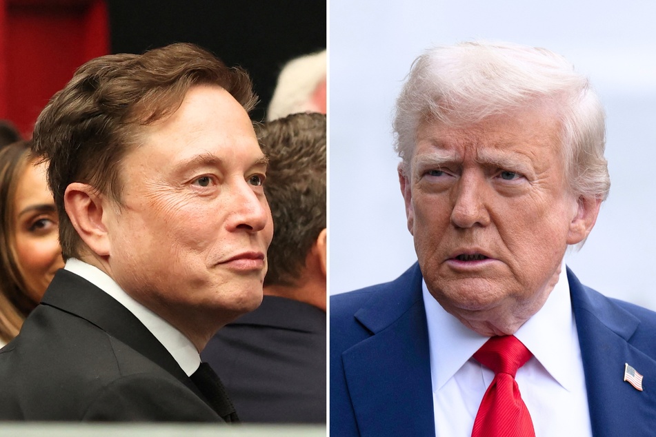Trump and ex-"First Buddy" Elon Musk appear to reconcile at Charlie Kirk memorial: "For Charlie"