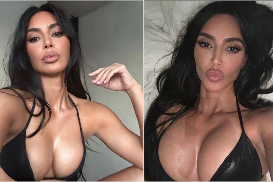 Kim Kardashian stunned in her latest Instagram snaps that left little to the imagination!