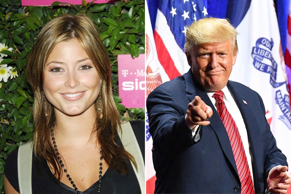 British pop star Holly Valance (l.) is putting together a fundraiser in London to support Donald Trump, which has already raised over $2 million.