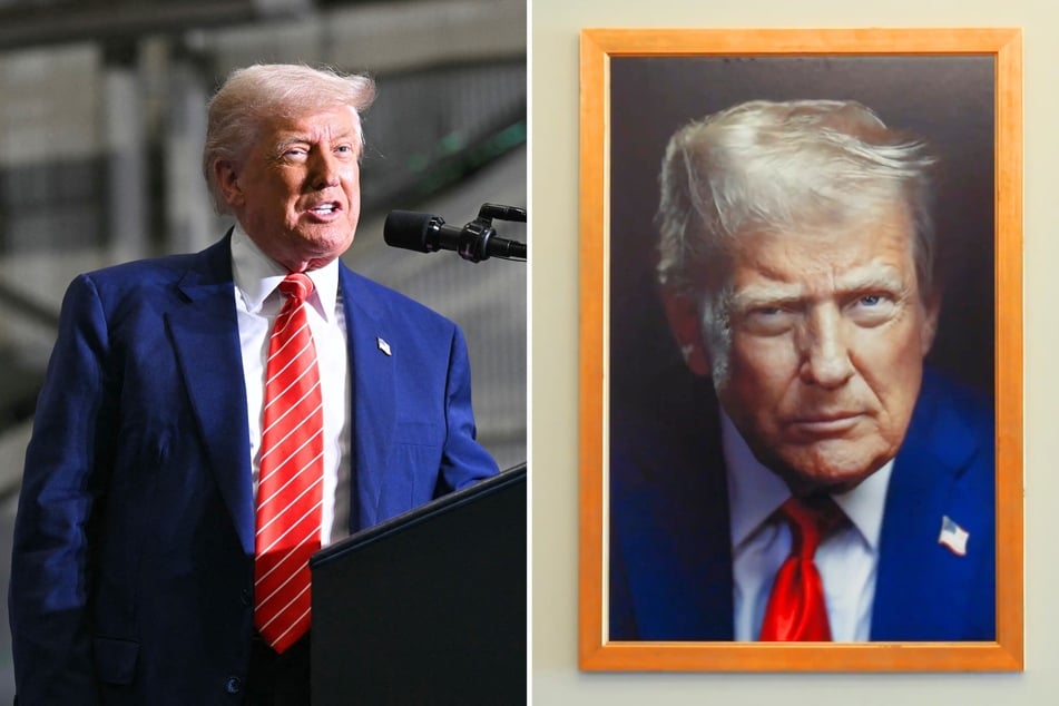 On Monday, the White House shared a social media post revealing they have replaced the official portrait of President Donald Trump – without explaining why.