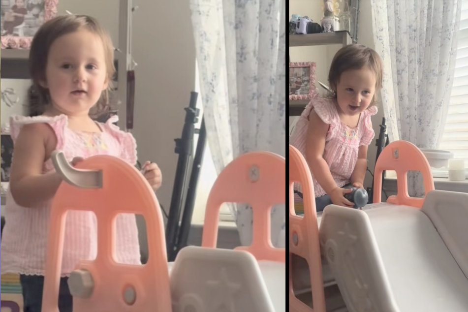 Some may find what happens in this viral video a little macabre, considering that it shows a little girl playing with a long-dead cat in front of the camera. But it's not quite as horrific as it sounds!