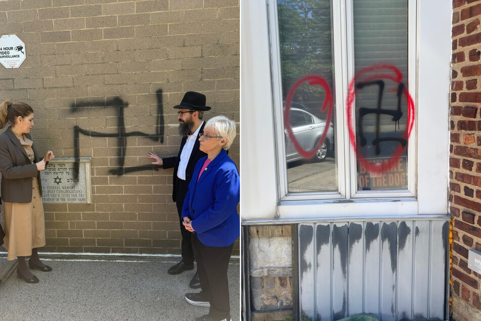 Jewish homes and synagogues in New York City spray-painted with swastikas, authorities confirm