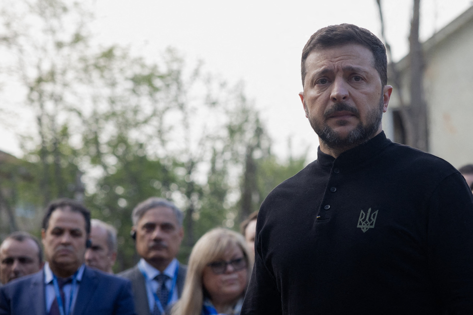 Ukrainian President Volodymyr Zelensky said Friday he might miss Pope Francis' funeral on Saturday due to important "military meetings".