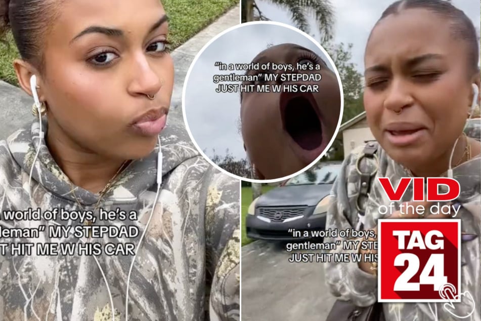 Today's Viral Video of the Day shows a girl that gets hit by a car while listening to one of Taylor Swift's most popular songs!