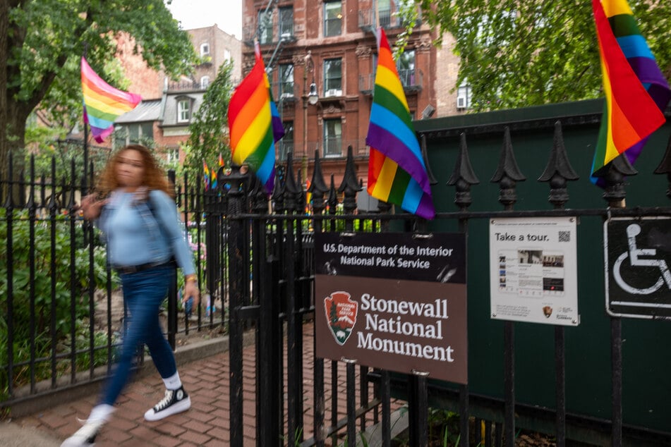Removal of LGBTQ+ Pride flag from Stonewall monument sparks outrage