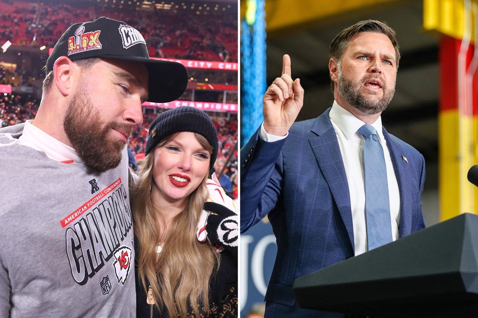 JD Vance suggests NFL will be rigged after Taylor Swift's engagement to Travis Kelce