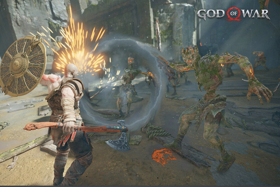 Parrying blows is the only way to survive most fights, and it feels good and weighty.