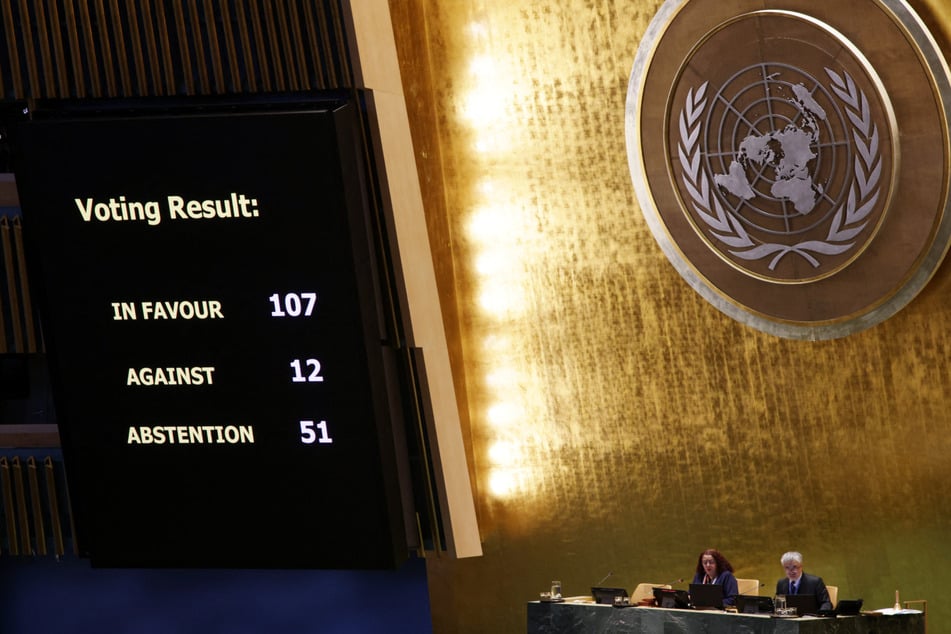 The US abstained from a UN General Assembly vote that voiced support for Ukraine on the fourth anniversary of Russia's invasion.