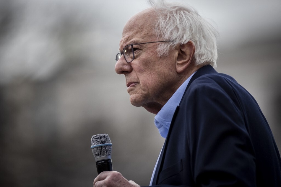 Senator Bernie Sanders has praised President Donald Trump for "making sure our borders are stronger."