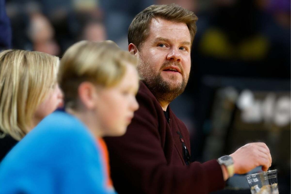 James Corden made a surprise appearance at Harry Styles' final Love On Tour show in Italy.