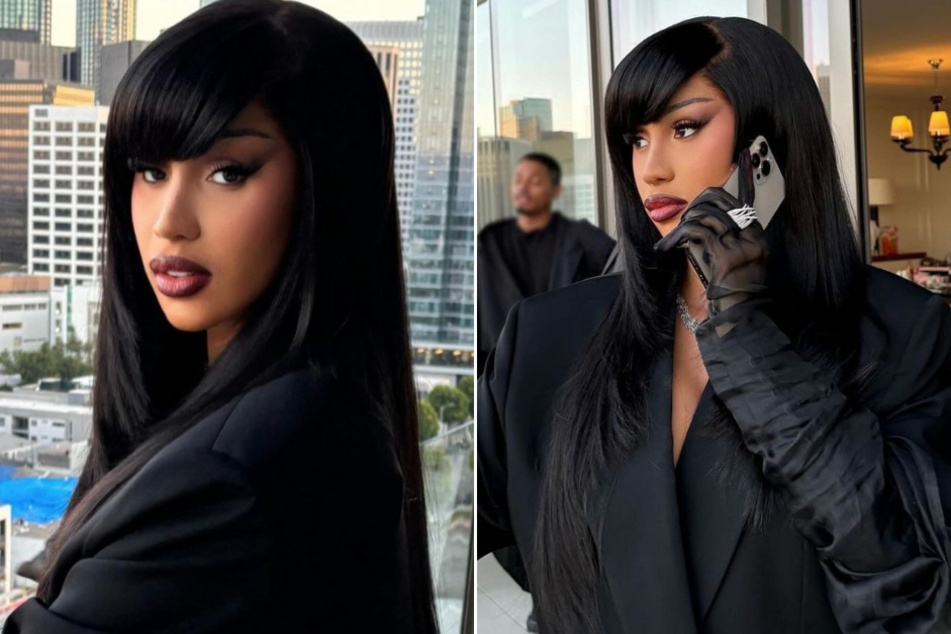 Is Cardi B hinting at a new album by copying Princess Diana's iconic athleisure look?