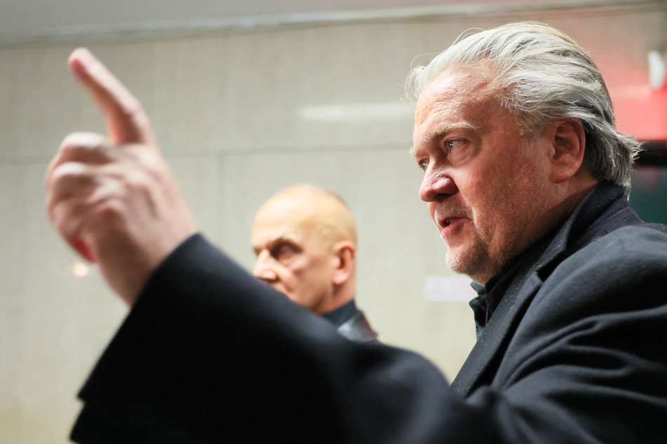 Ex-Trump advisor Steve Bannon rails against "sham" in We Build The Wall fraud trial