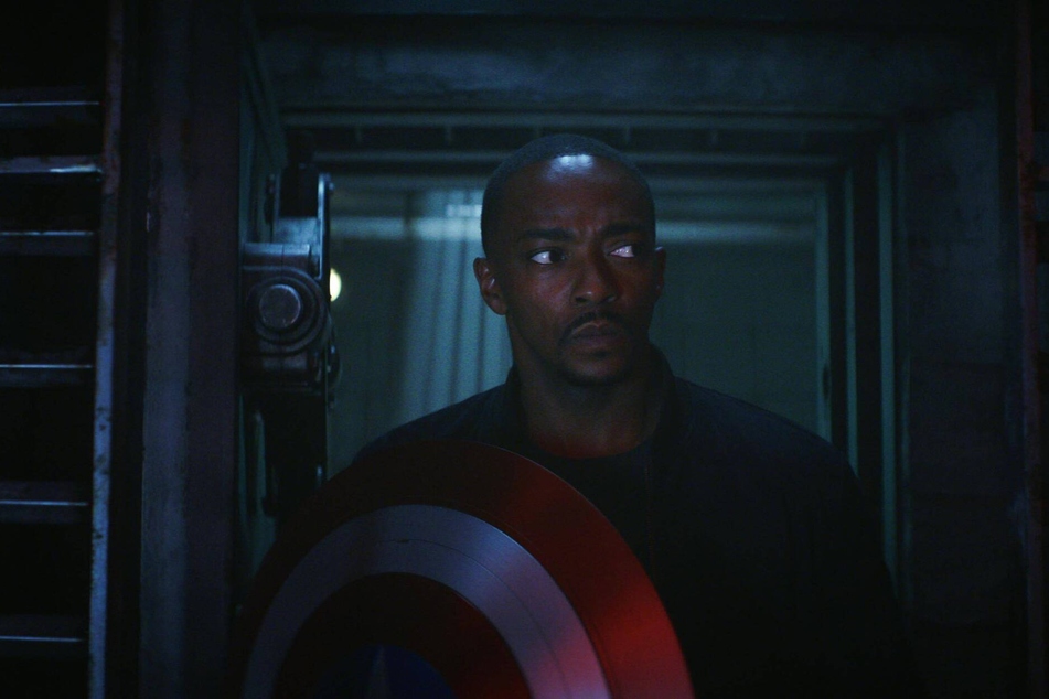 This February, Anthony Mackie takes the reins in his first official Captain America movie.