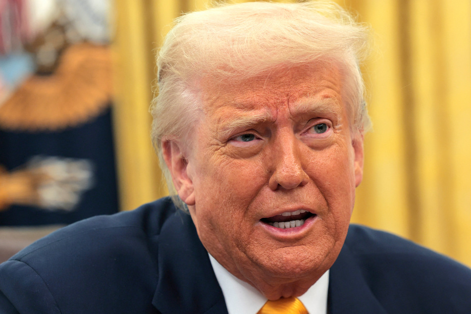 President Donald Trump said tariffs affecting Canada and Mexico could go up in the future, in an interview that aired Friday.