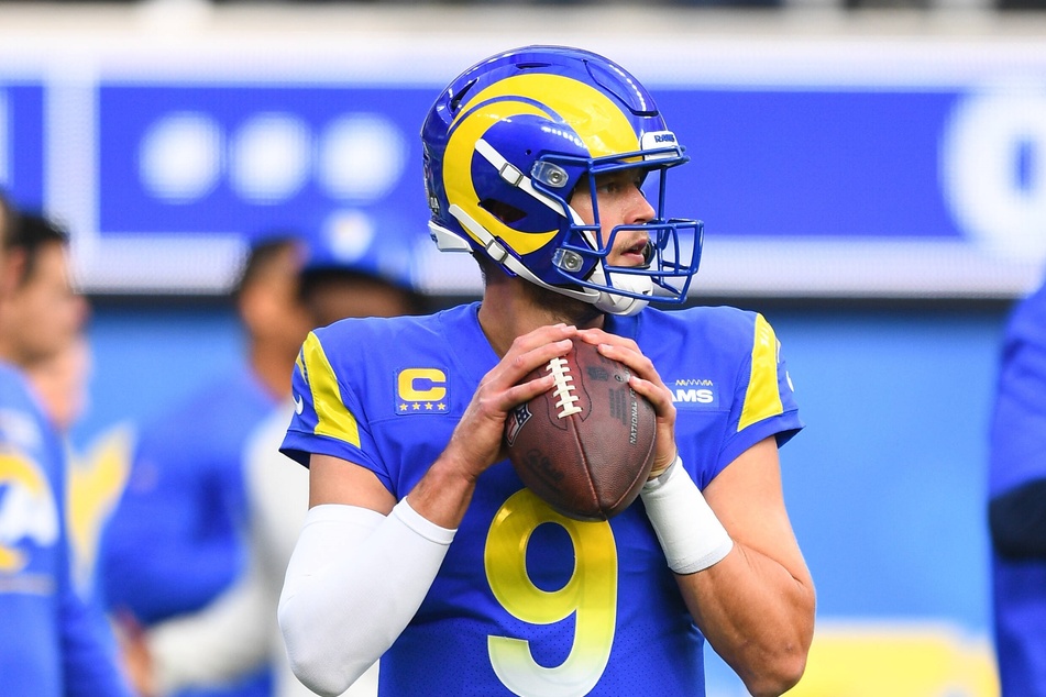 Rams Quarterback Matthew Stafford threw three TDs against the Cardinals on Monday night.