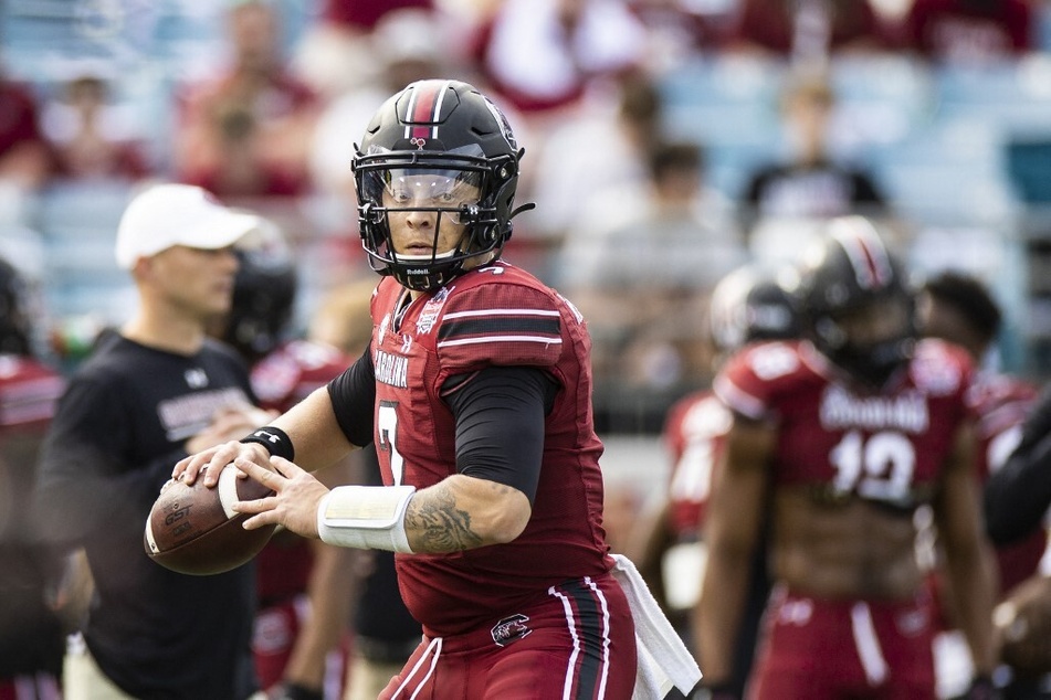 South Carolina quarterback Spencer Rattler leads the SEC, ranking third nationally in passing yards per game averaging 349 passing yards.