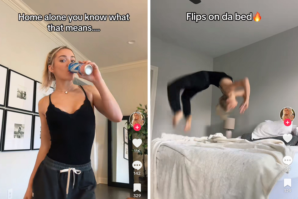 Olivia Dunne reveals flipping amazing bedtime routine