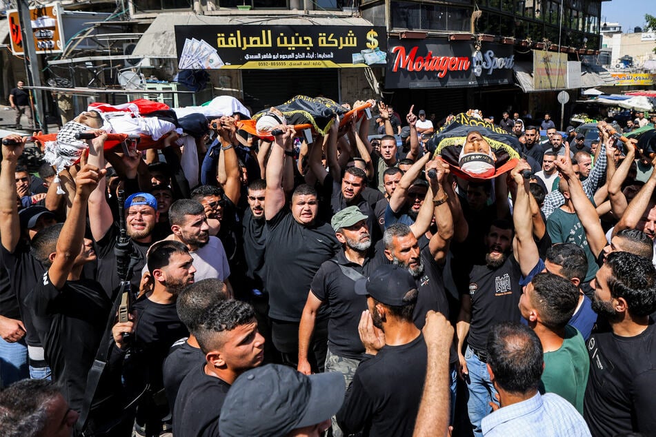 Hundreds of Palestinians have also been killed in the occupied West Bank, where Israeli settlers have been running riot alongside Israeli forces.