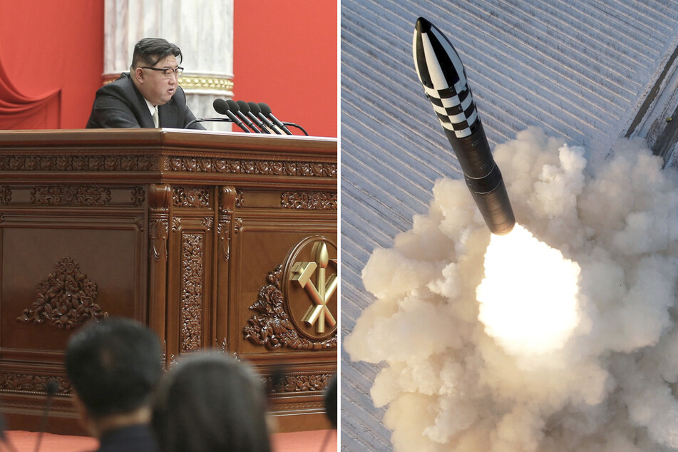 North Korean leader Kim Jong-un pushed the ruling Workers' Party to ramp up war preparations, including the country's nuclear program.