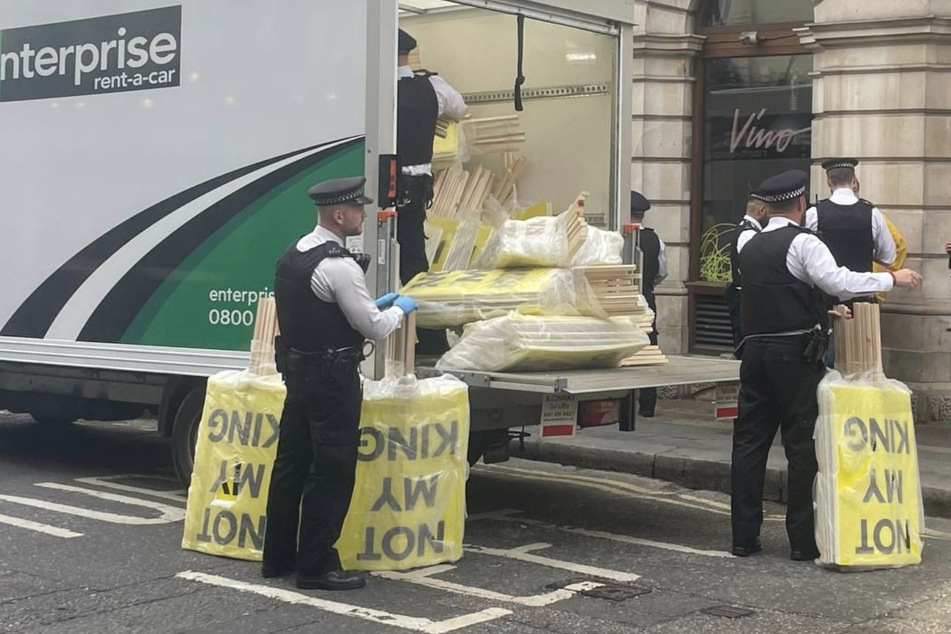 Anti-monarchy protesters arrested in police crackdown ahead of Charles III's coronation