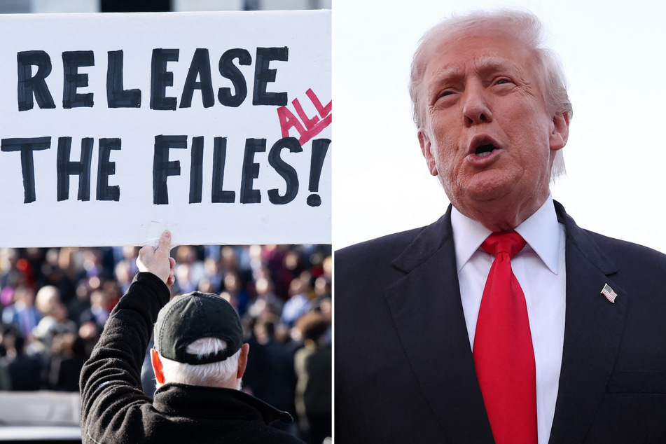 President Donald Trump accused Democrats of trying to "deflect" after emails suggested he knew of disgraced financier Jeffrey Epstein's sexual abuse.